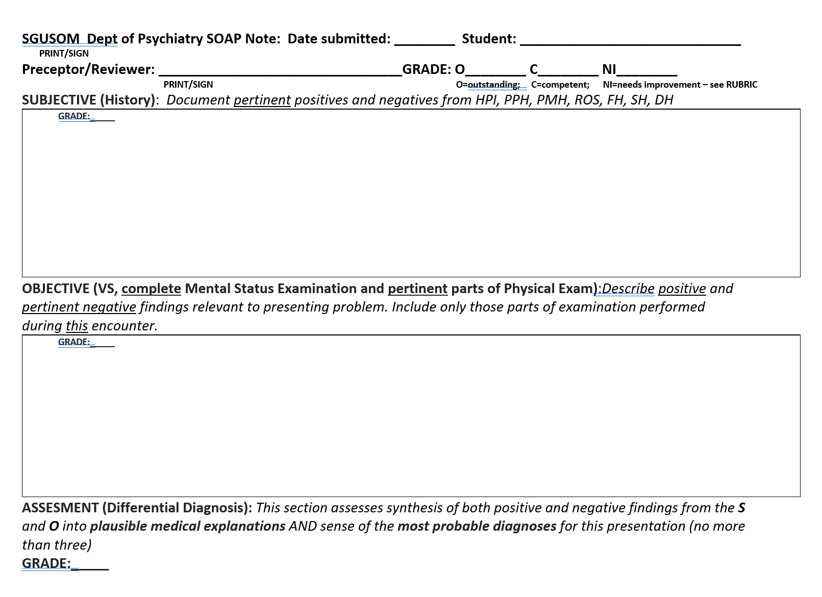 Psychiatry